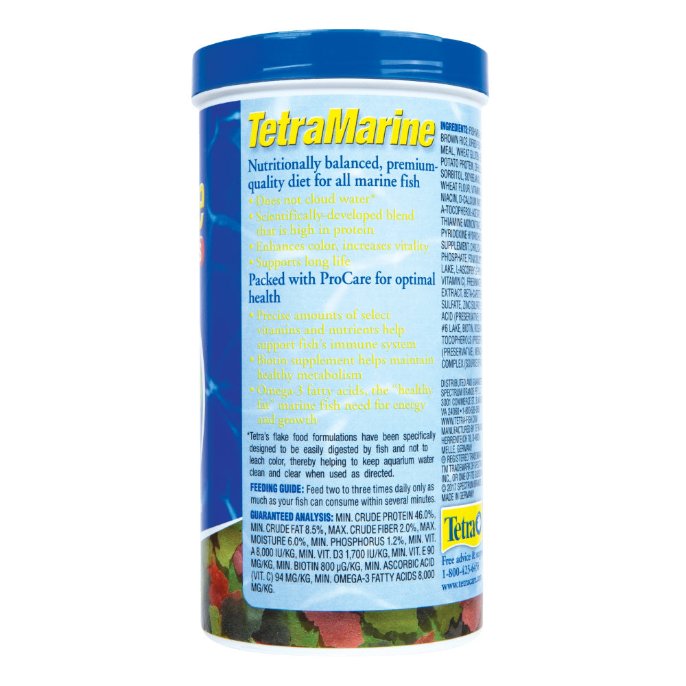 Tetra TetraMarine Saltwater Flakes Marine Fish Food