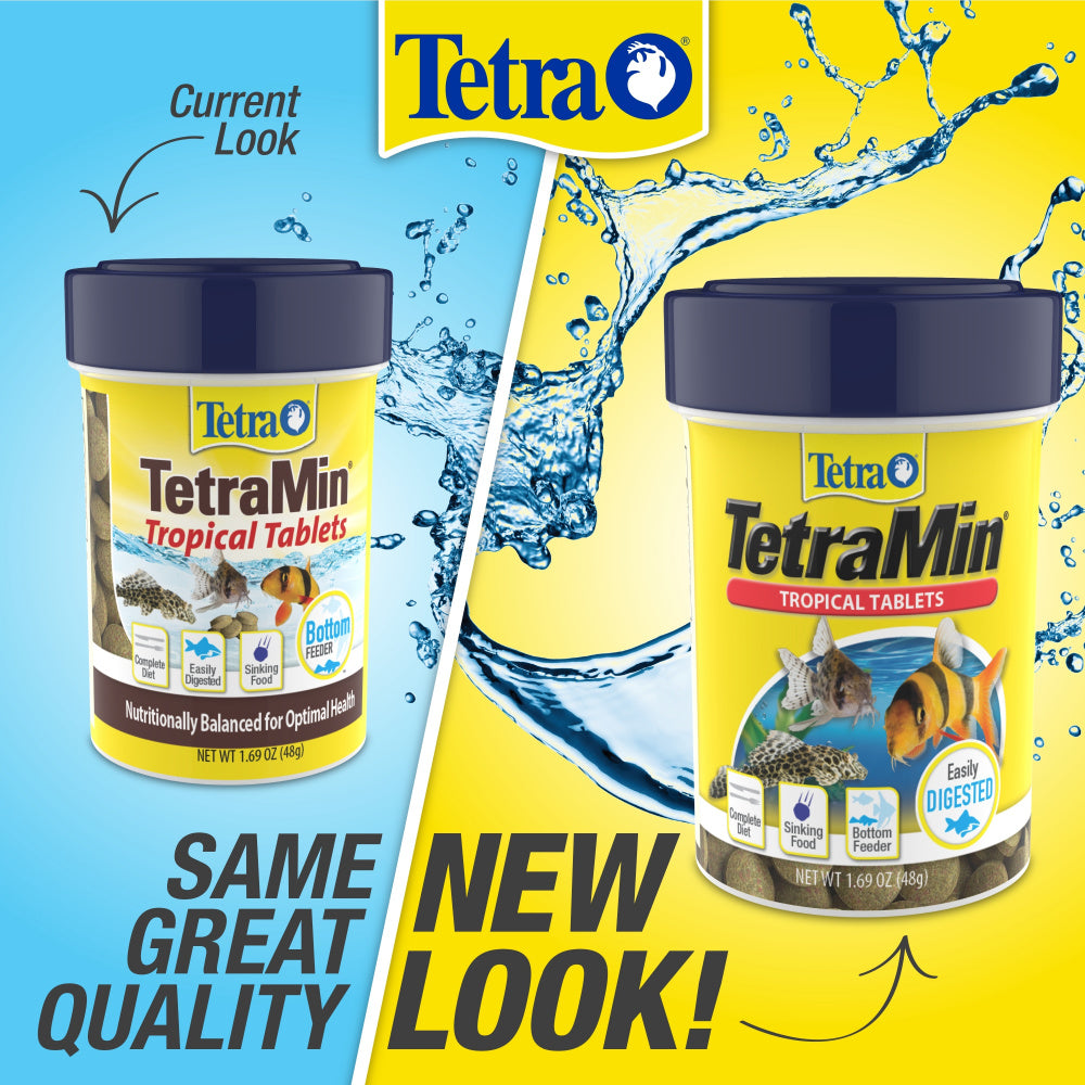 Tetra Min Tropical Tablets Bottom Feeder Fish Food