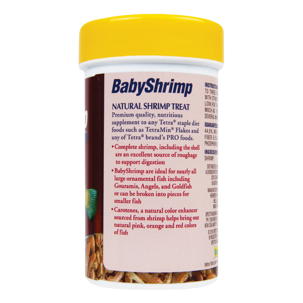 Tetra BabyShrimp Sun Dried Gammarus Freshwater & Saltwater Fish Food