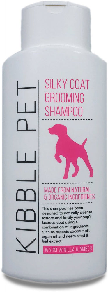 Kibble Pet Silky Coat Grooming Shampoo Warm Vanilla Amber