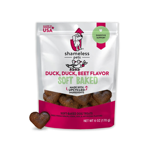 Shameless Pets Duck Duck Beet Soft-Baked Dog Treats