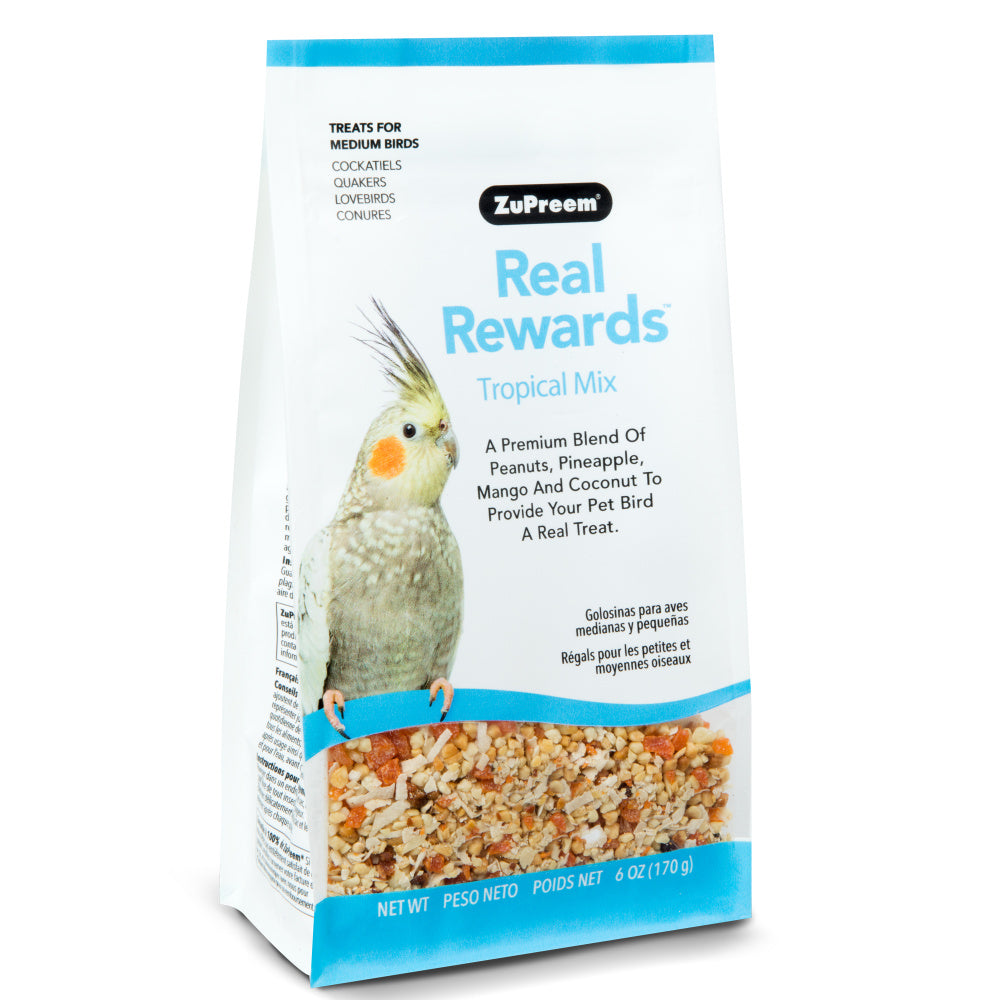 Zupreem Real Rewards Tropical Mix Treat for Medium Birds