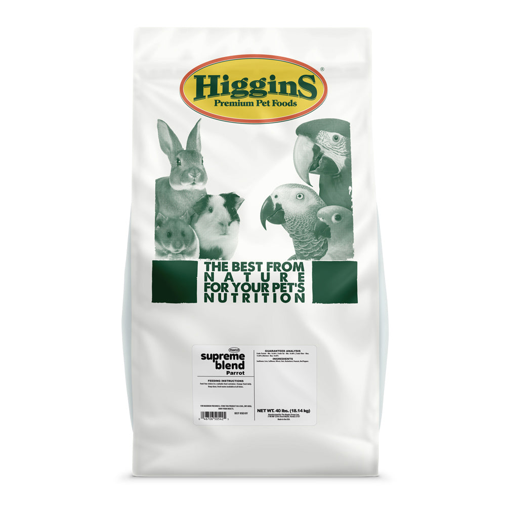 Higgins Supreme Blend Parrot Food