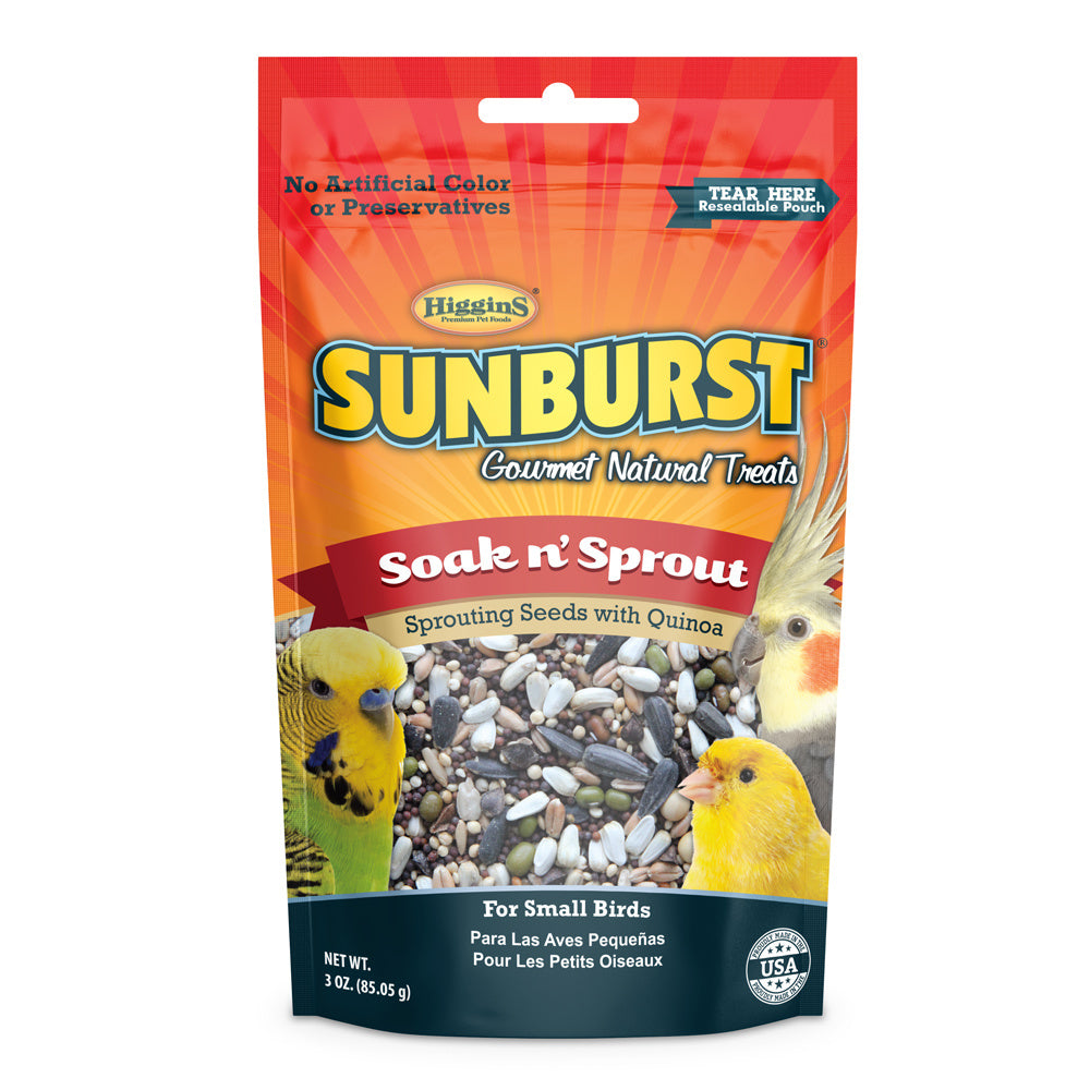 Higgins Sunburst Gourmet Treats Soak n' Sprout