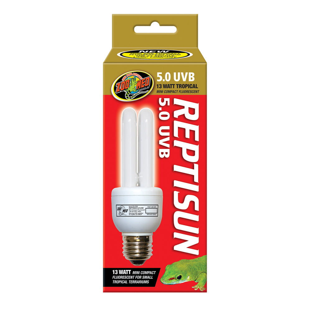 Zoo Med Reptisun UVB Mini Compact Fluorescent Tropical