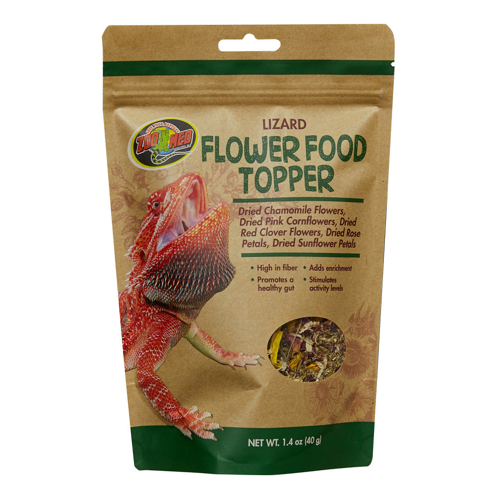 Zoo Med Lizard Flower Food Topper