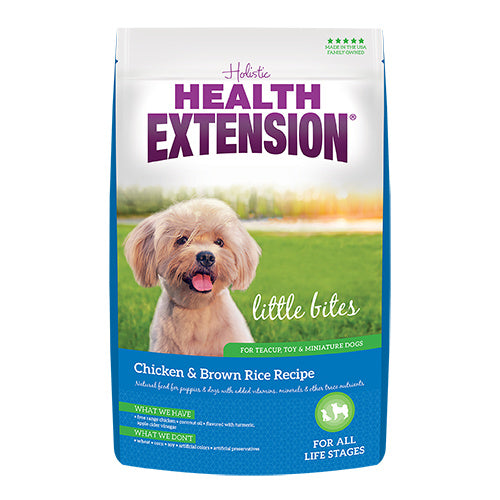 Health Extension Little Bites Chicken & Brown Rice Recipe Dry Dog Food