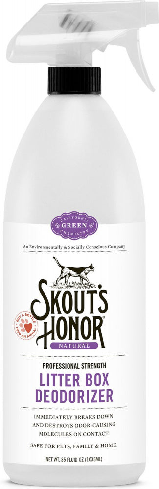 Skouts Honor Litter Box Deodorizer