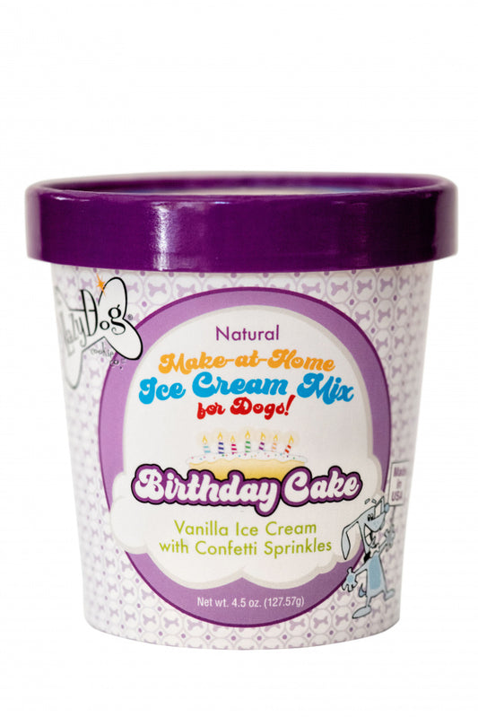 The Lazy Dog Cookie Co. Make at Home Ice Cream Mix - Birthday Cake