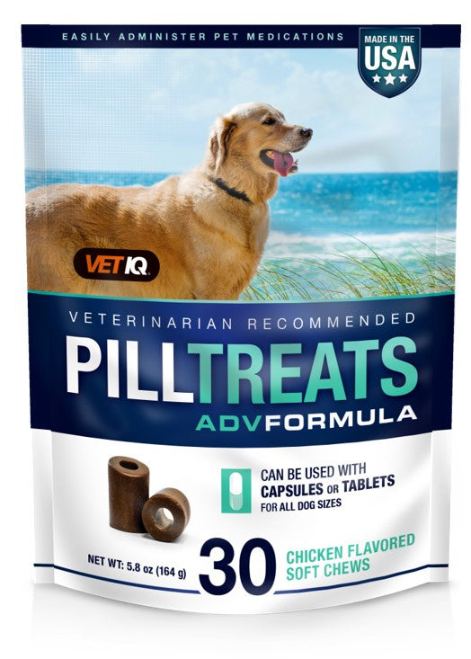 VetIQ Pill Treats Chicken Flavor Soft Chews