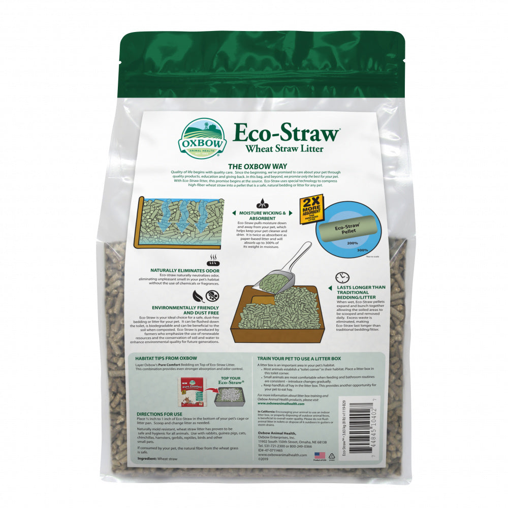 Oxbow Animal Health EcoStraw Litter