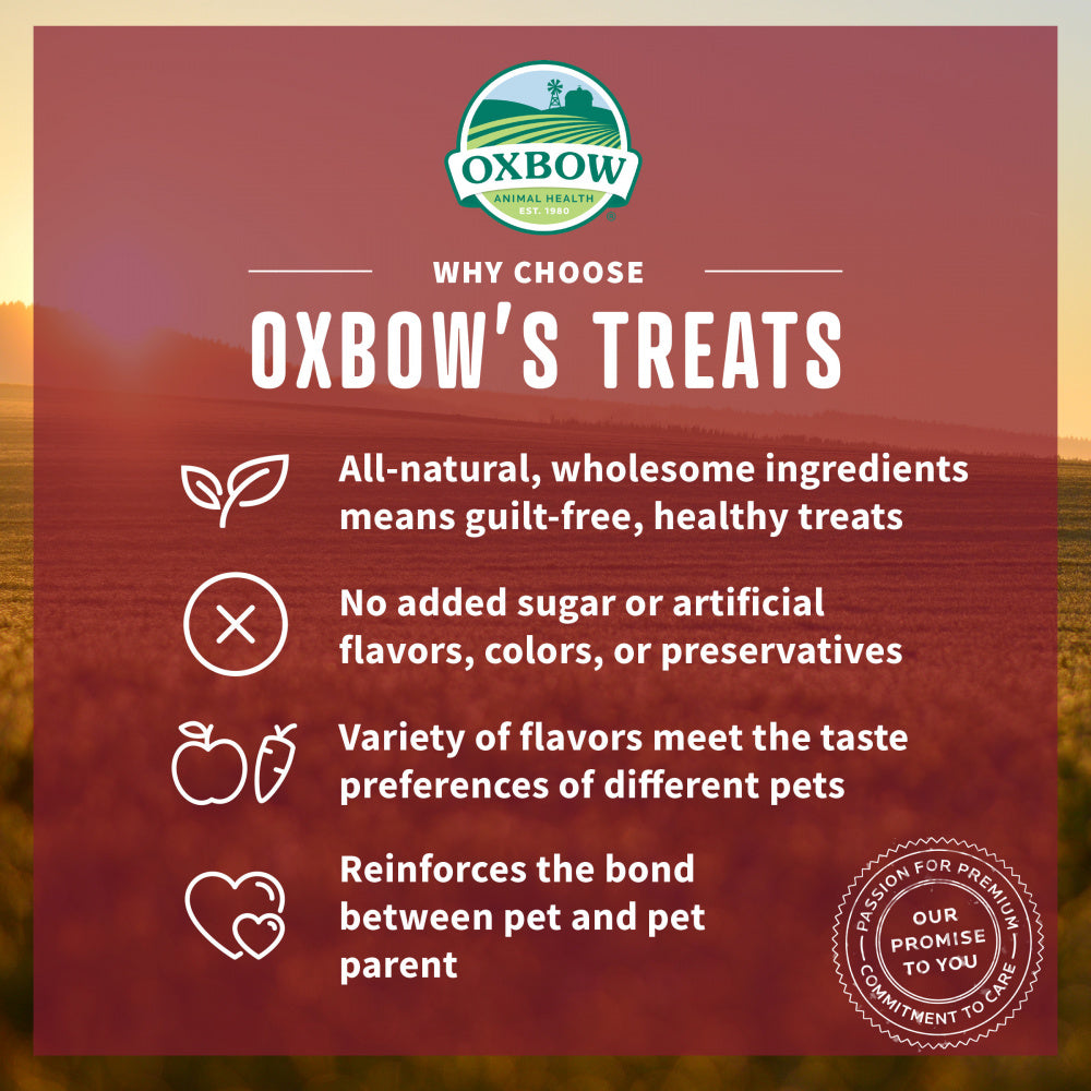 Oxbow Animal Health Simple Rewards Baked Treats with Peppermint