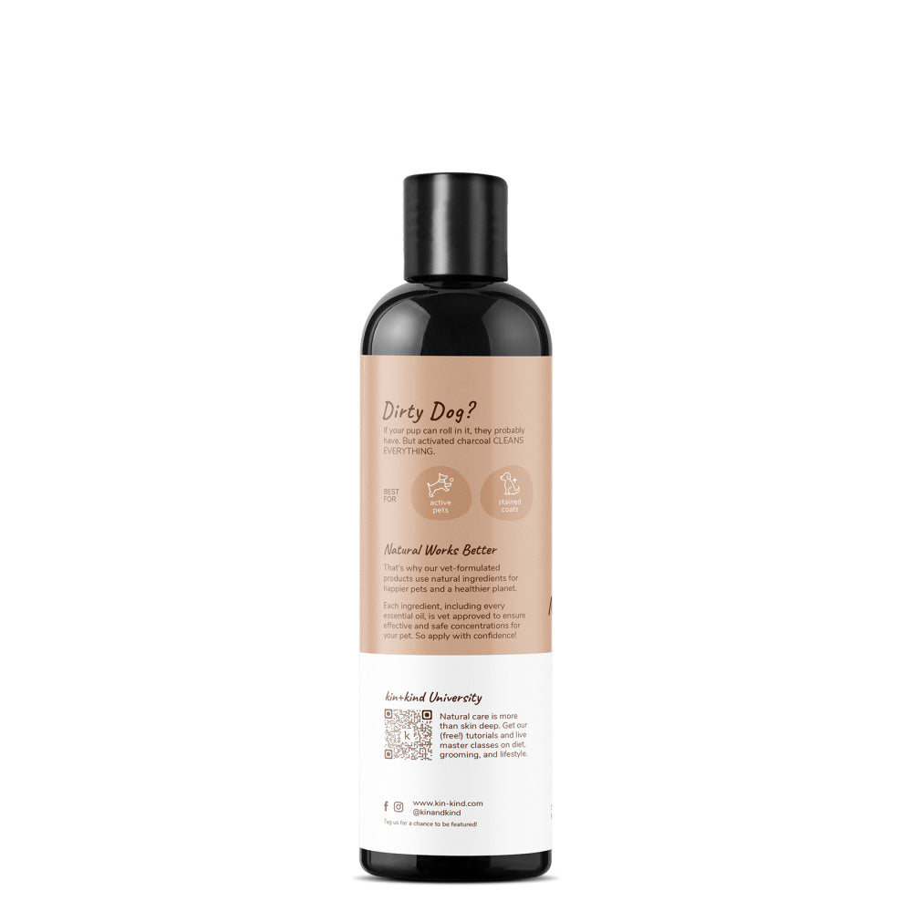 kin+kind Deep Clean Natural Dog Almond Vanilla Shampoo