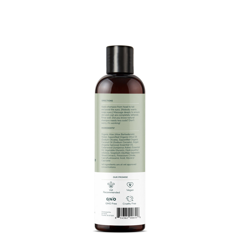 kin+kind Dry Skin & Coat Natural Cedar Shampoo for Dogs