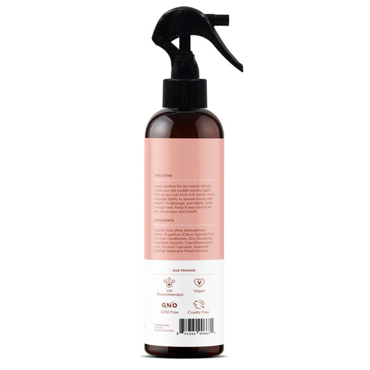 kin+kind Grapefruit Natural Coat Spray for Dog Smells