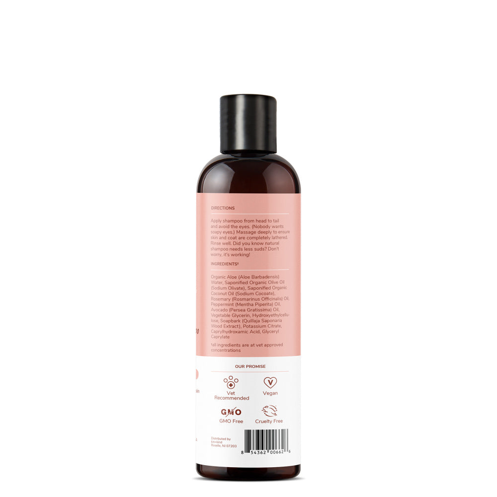 kin+kind Itchy Dog Natural Rosemary Peppermint Shampoo