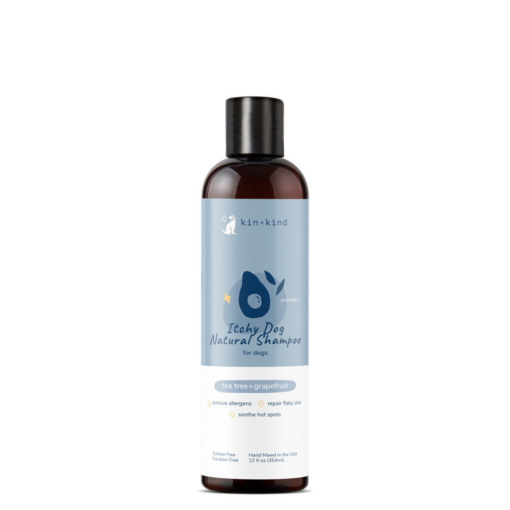 kin+kind Itchy Dog Natural Tea Tree Grapefruit Shampoo