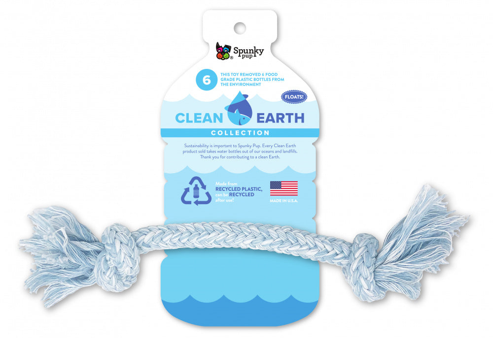 Spunky Pup Clean Earth Recycled Rope Dog Toy