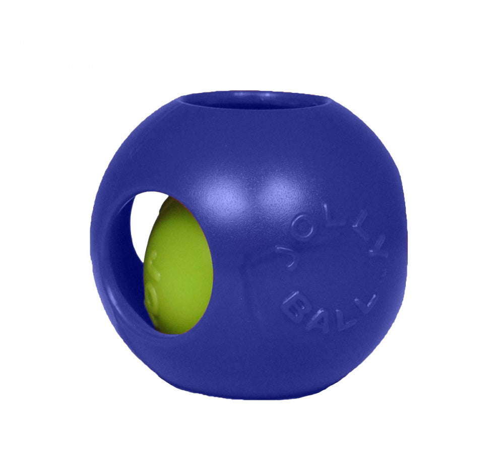 Jolly Pets Teaser Ball Blue Dog Toy