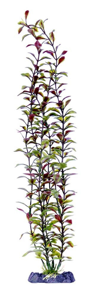 Penn-Plax Aquarium Decor Blooming Ludwigia Red