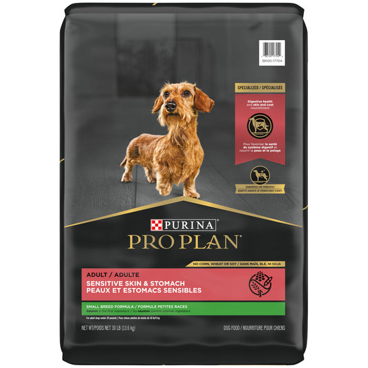 Purina Pro Plan Sensitive Skin & Stomach Small Breed Salmon & Rice Formula Dry Dog Food