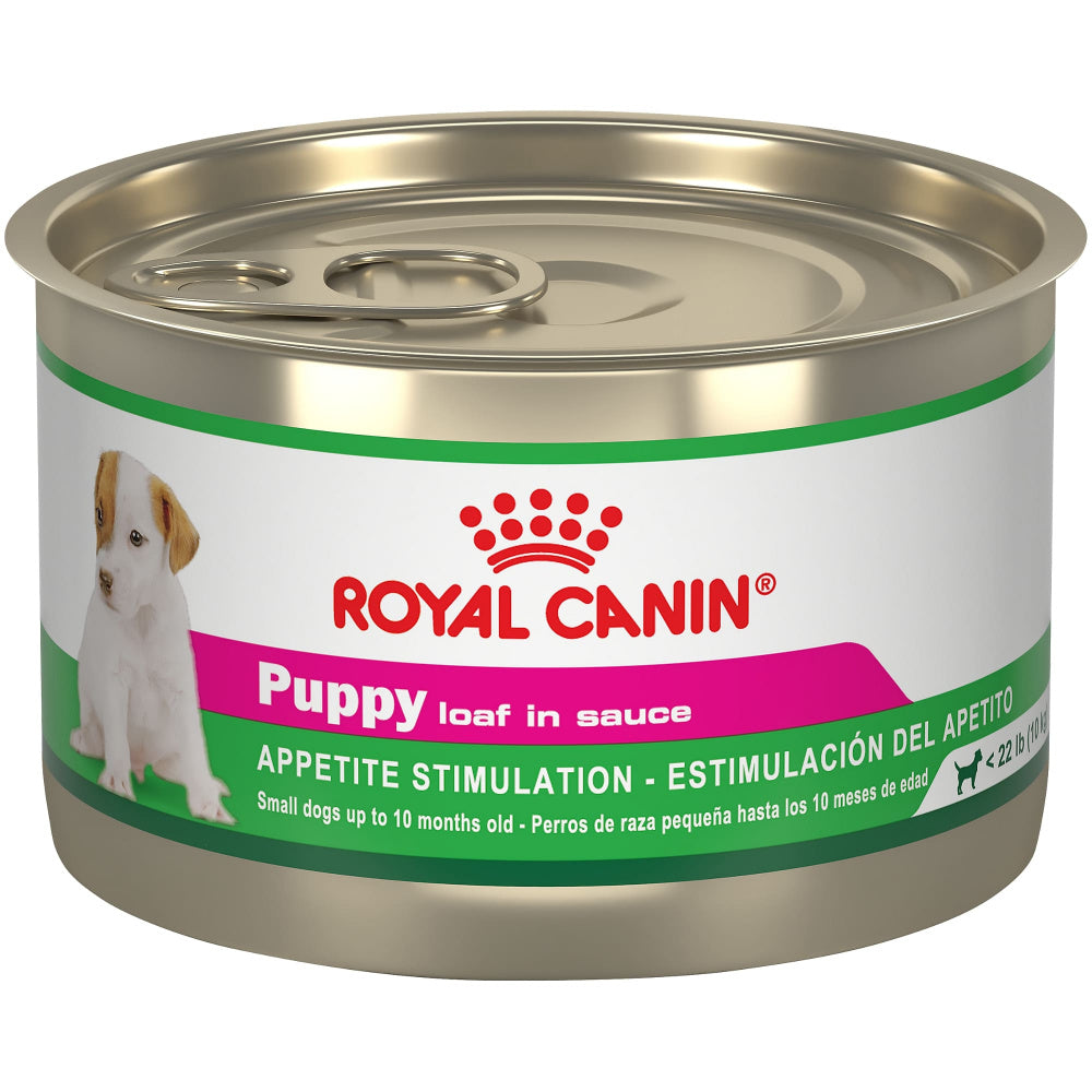 Royal Canin Canine Health Nutrition Puppy Loaf In Sauce Canned Dog Food