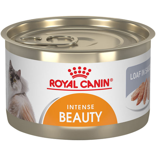 Royal Canin Feline Care Nutrition Intense Beauty Loaf In Sauce Canned Cat Food