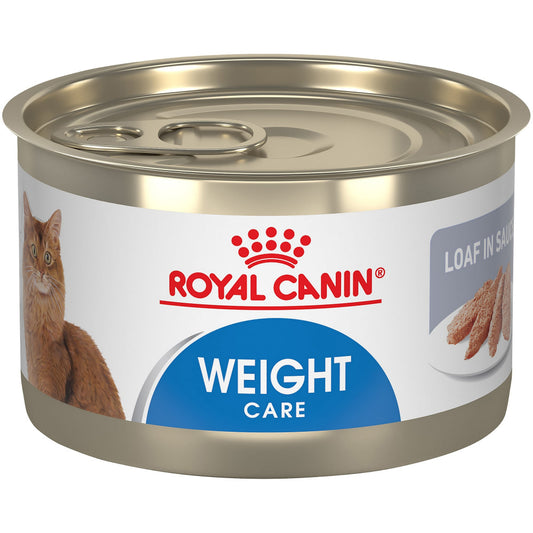 Royal Canin Feline Care Nutrition Weight Care Loaf In Sauce Canned Cat Food