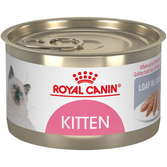 Royal Canin Feline Health Nutrition Kitten Loaf In Sauce Canned Cat Food