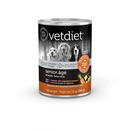 Vetdiet Senior Dog All Breeds Chicken Formula Wet Food