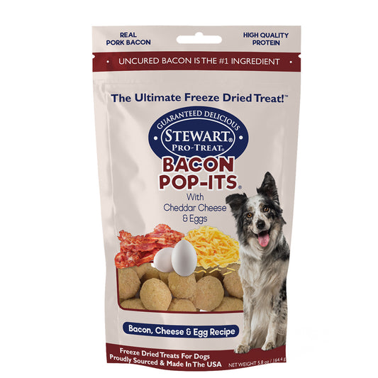 Stewart Bacon Pop Its Bacon Cheese Egg Dog Treats