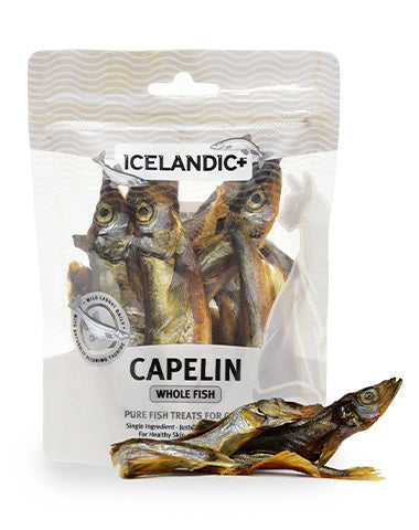 Icelandic+ Capelin Whole Fish Cat treats