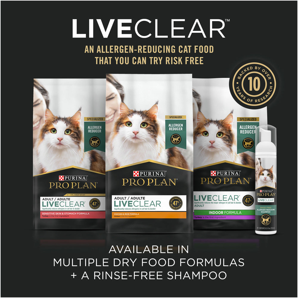 Purina Pro Plan LIVECLEAR Weight Control Adult Weight Management Formula Cat Food