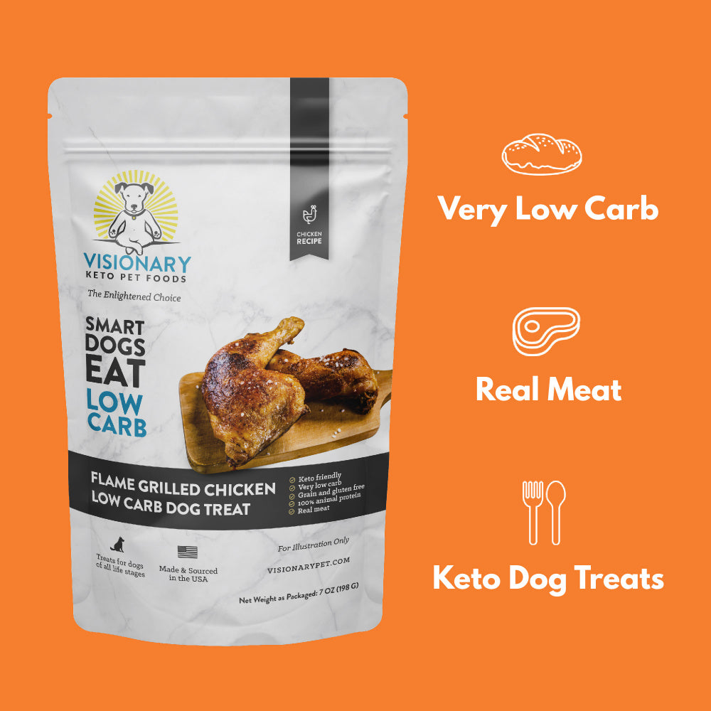 Visionary Pet Chicken Recipe Low Carb Keto Treats For Dogs