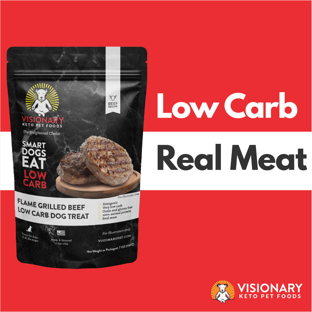 Visionary Pet Beef Recipe Low Carb Keto Treats For Dogs