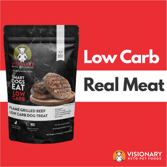 Visionary Pet Beef Recipe Low Carb Keto Treats For Dogs