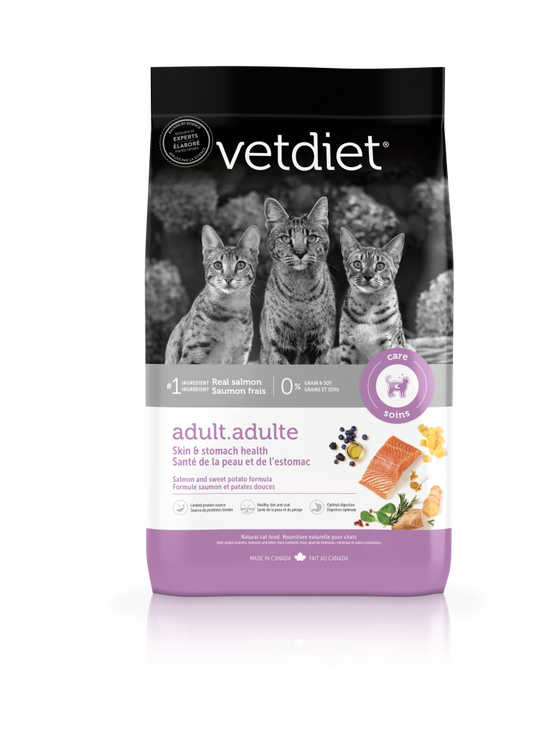 Vetdiet CF Adult Skin & Stomach Dry Cat Food