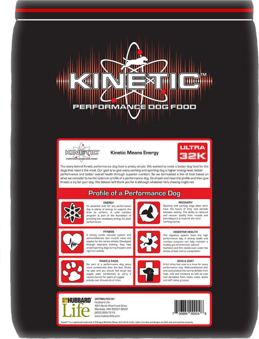 Kinetic Performance Ultra 32K Formula Dry Dog Food