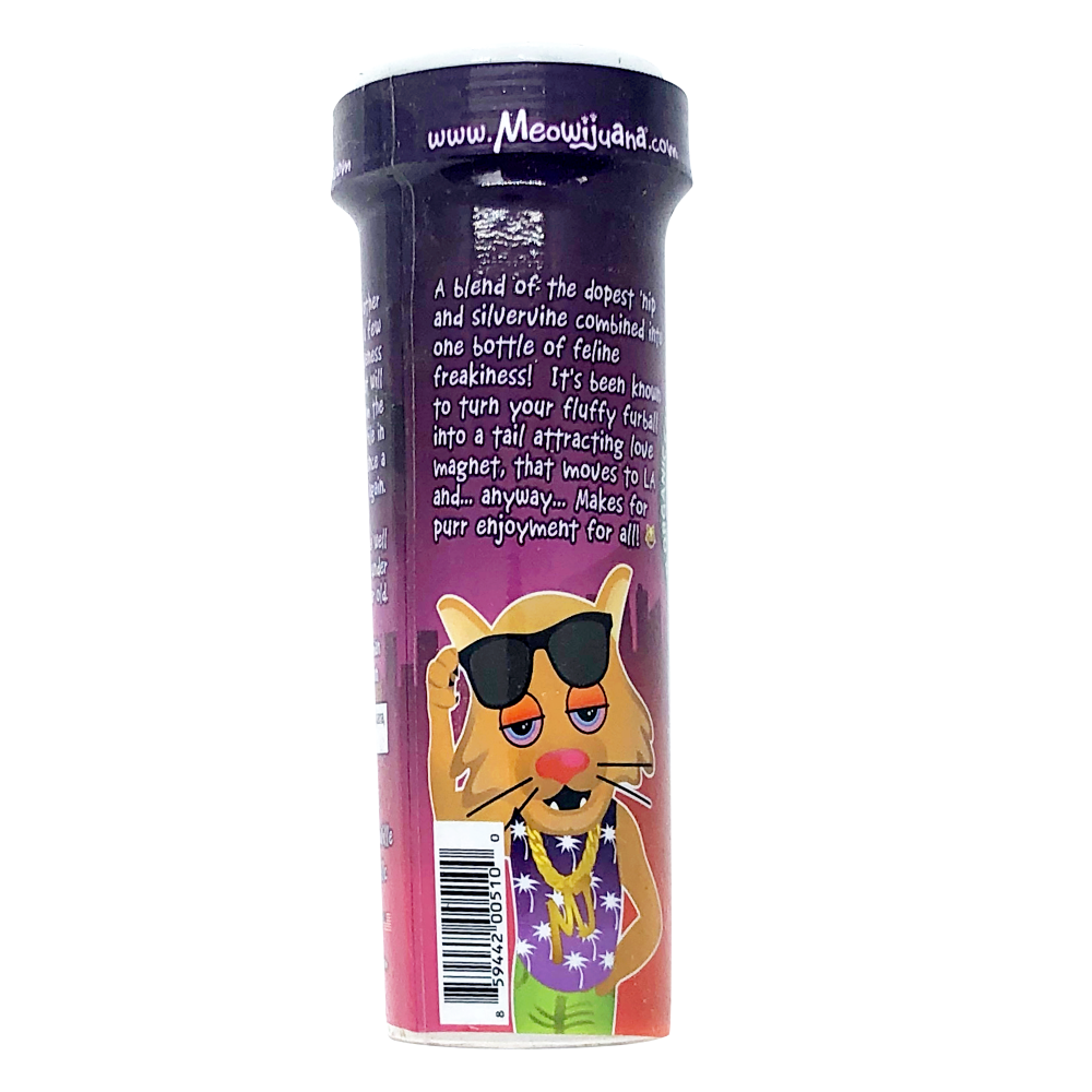 Meowijuana Purrple Passion Catnip and Silvervine Blend