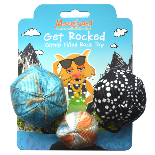 Meowijuana Toy Get Rocked String of Stones