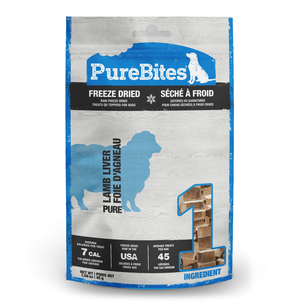 PureBites Freeze Dried Lamb Dog Treats