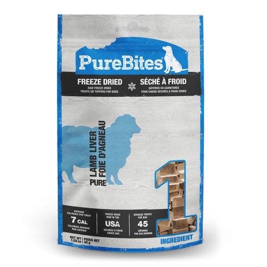 PureBites Freeze Dried Lamb Dog Treats