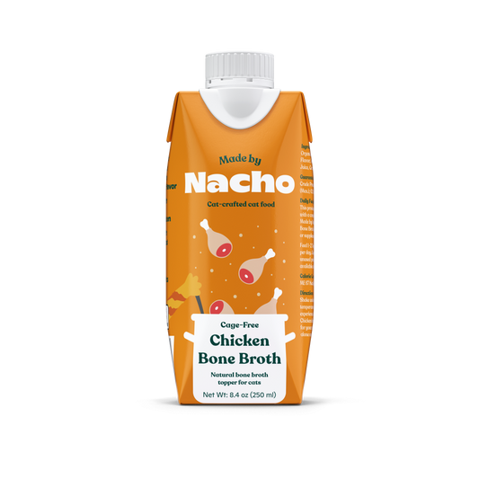 Made By Nacho Cage-Free Chicken Bone Broth Topper Tetra