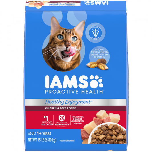 Iams Healthy Enjoyment Chicken & Beef